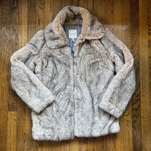 Avec Les Filles XS Faux Fur Jacket